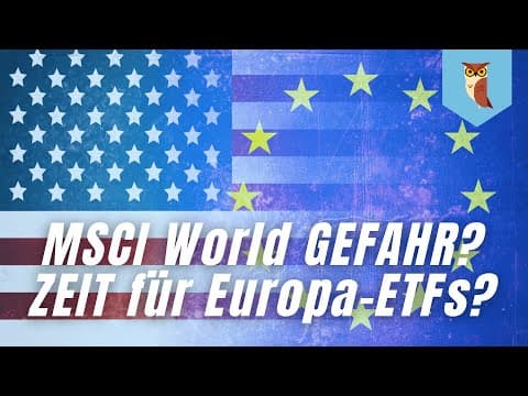 Europa ETFs: Die UNTERSCHÄTZTE Chance für dein Portfolio!🔥