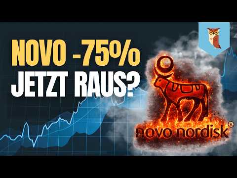 Novo Nordisk Aktie -75% | Jetzt kaufen oder fällt sie weiter?