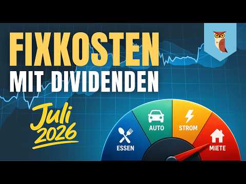Mein Depot schlägt Bürgergeld | Fixkosten mit Dividenden Juli 2026
