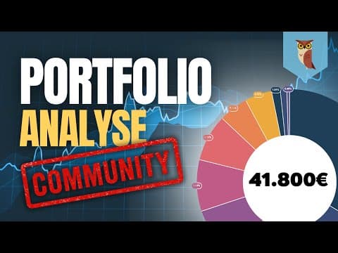 36-Jähriger: Dividenden bringen monatlichen Cashflow | Community Portfolio