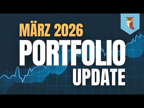 Eine Aktie -60%… und trotzdem +6.000€ | Portfolio Update März 2026