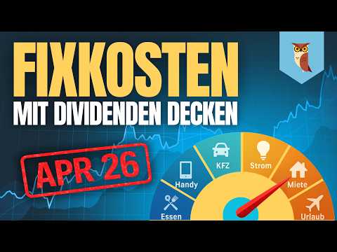 Cashflow trotz -4.000€… mein Depot zahlt weiter | Fixkosten mit Dividenden April 2026
