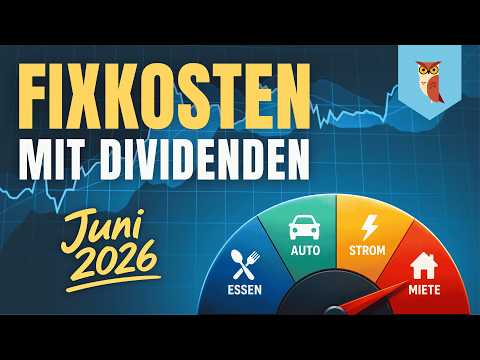 Warum Dividenden allein deine Fixkosten nicht decken | Fixkosten mit Dividenden Juni 2026